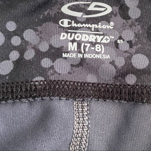 C9 By Champion Girls Capri Crop Printed Leggings Pants Size M 7/8 - Picture 9 of 10